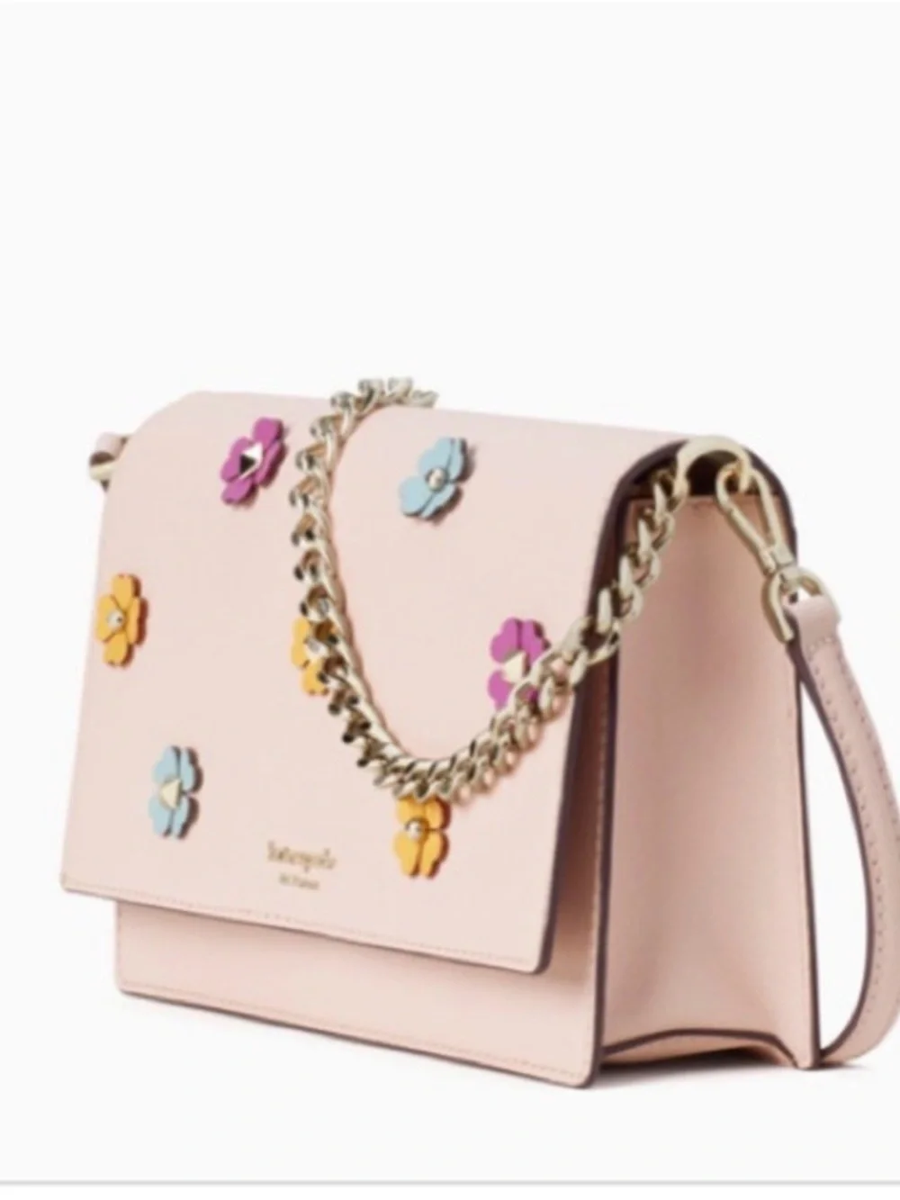 Kate Spade Cameron Spade Flower Applique Crossbody Bag
